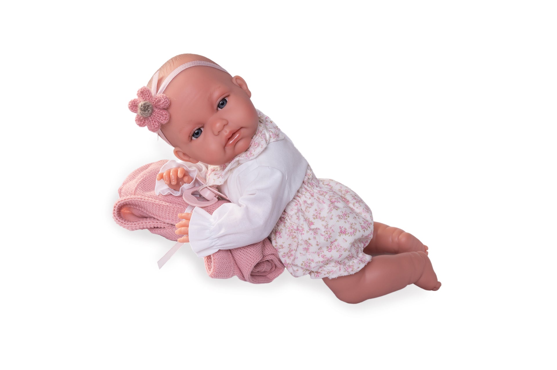 Recién Nacida Baby Toneta Posturitas con Mantita | Amatxu tienda de muñecas