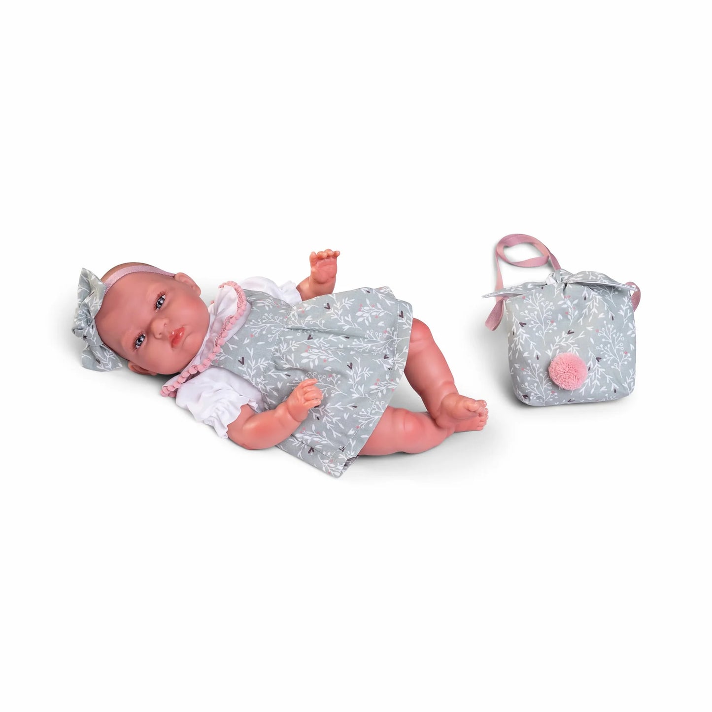 Mi pequeño Reborn Tufi vestido bolso